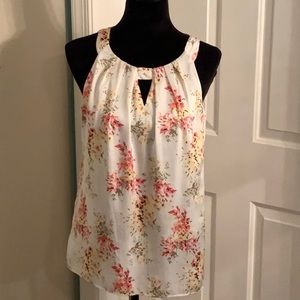 White house black market sleeveless blouse